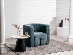 Кресло Фаусто морская волна