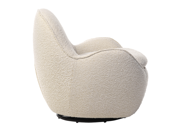 Поворотное кресло Каллисто айвори - фото 2