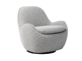 Поворотное кресло Каллисто серый