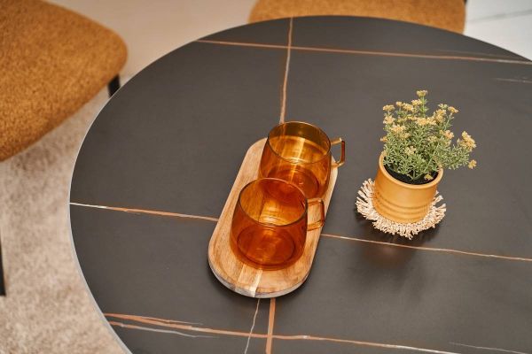 Стол обеденный T-325 лоран блэк + черный - фото 3