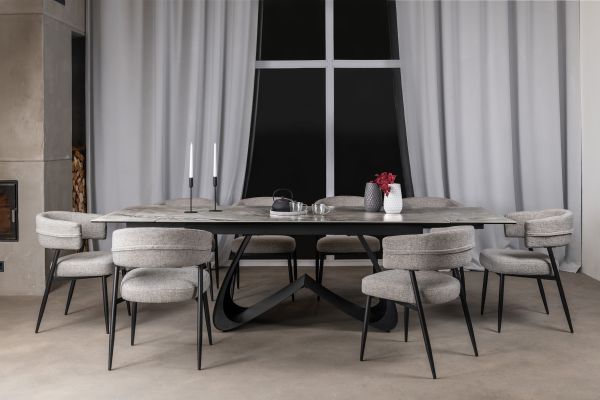 Стілець M-117 граніт + чорний - фото 3