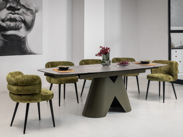 Стул M-215 мох + чёрный - фото 3