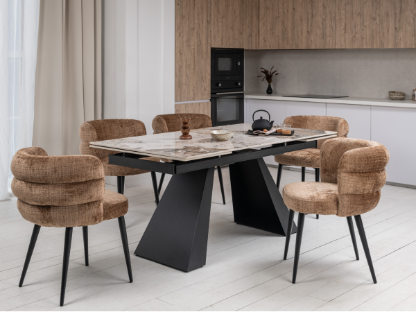 Стул M-215 сандал + чёрный - фото 3