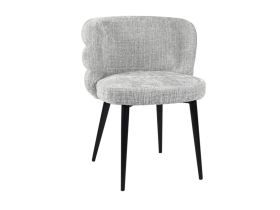 Стул M-215 устричный + чёрный