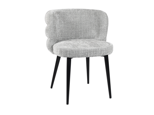 Стул M-215 устричный + чёрный