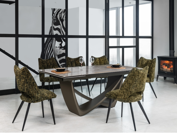 Стілець M-217 форест + чорний - фото 3