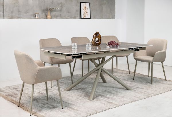 Стул M-220 макадамия + капучино - фото 2