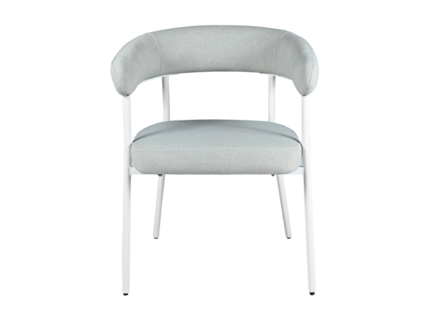 Стул M-230 устричный + белый