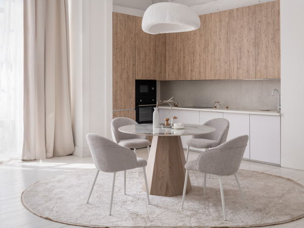 Стул M-236 оксфорд + белый