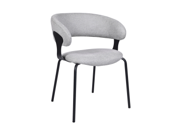 Стул M-239 пепельный + чёрный