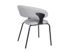 Стілець M-239 попільний + чорний
