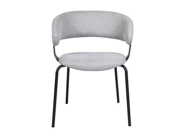 Стілець M-239 попільний + чорний - фото 3