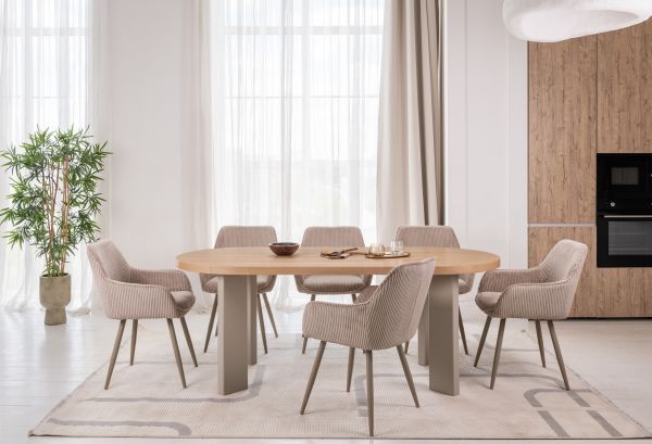 Стул M-240 миндаль + капучино