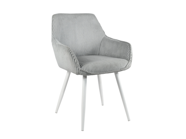 Стілець M-240 сивий + білий - фото 2