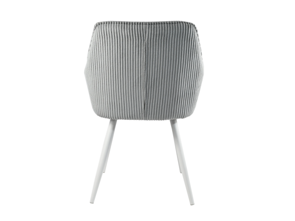 Стілець M-240 сивий + білий - фото 4