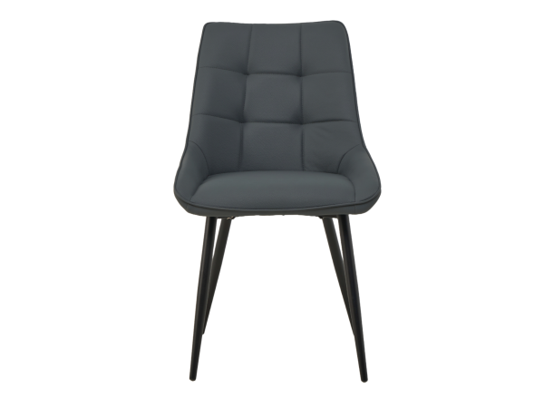 Стілець M-75 сірий + чорний - фото 2