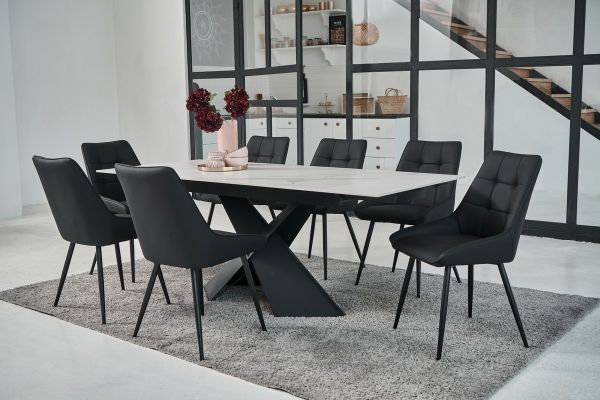 Стул M-75 черный + черный