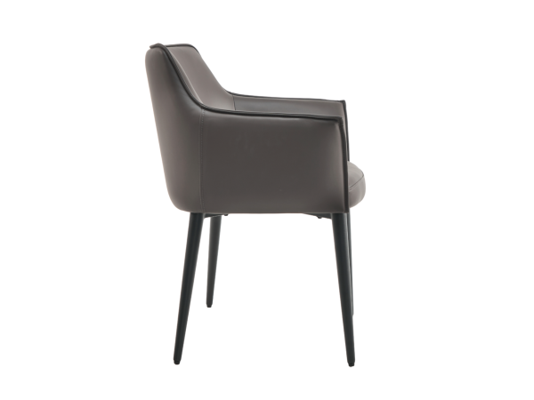 Стул M-90 серый + черный - фото 2