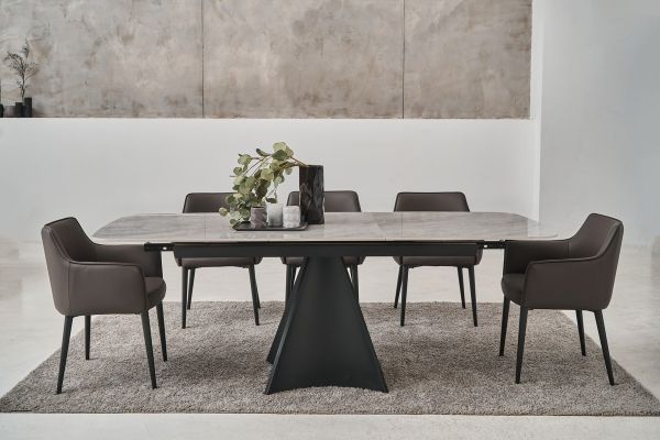 Стул M-90 серый + черный - фото 3