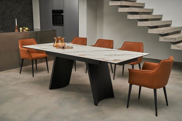 Стул M-90 терракотовый + черный - фото 4