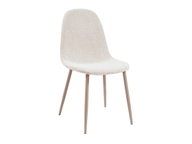 Стілець N-160 крем-брюле букле + капучино