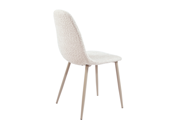 Стілець N-160 крем-брюле букле + капучино - фото 3