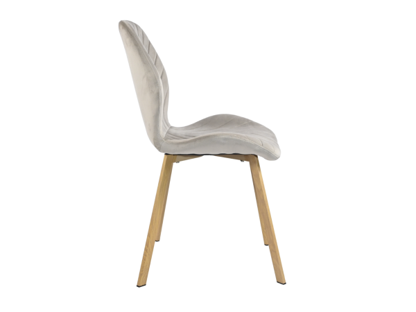 Стул N-54 капучино велюр + дуб