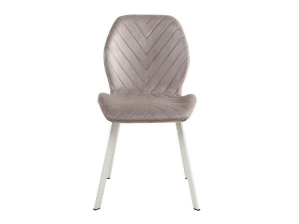 Стул N-54 латте велюр + белый - фото 5