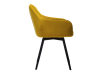 Стул поворотный R-63 горчичный + черный - фото 2