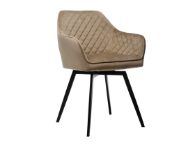 Стул поворотный R-63 капучино + черный