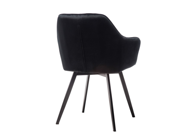 Стул поворотный R-63 черный + черный