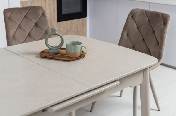 Керамічний стіл TM-76 крема саббія + капучино - фото 2