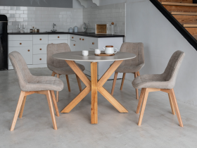 Керамический стол TM-237 вуд вейн + натуральный каучук