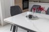 Керамический стол TM-98-1 белый мрамор + черный - фото 4