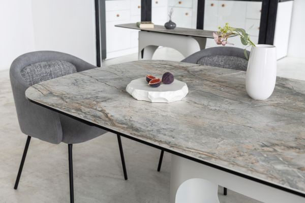 Керамічний стіл Арно TML-1310 сілвер рівер + айворі - фото 3