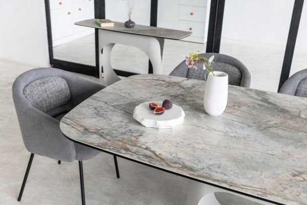 Керамічний стіл Арно TML-1310 сілвер рівер + айворі - фото 4