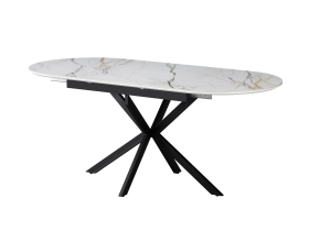 Керамический стол Верона TML-1335 калакатта голд + чёрный