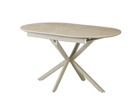 Керамический стол Верона TML-1335 римский травертин + капучино