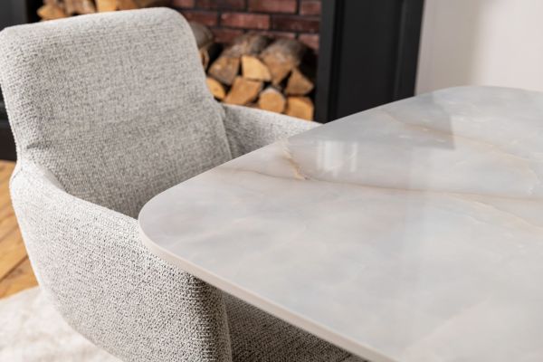 Керамический стол Лунарио TML-1321 лафайет + айвори - фото 2