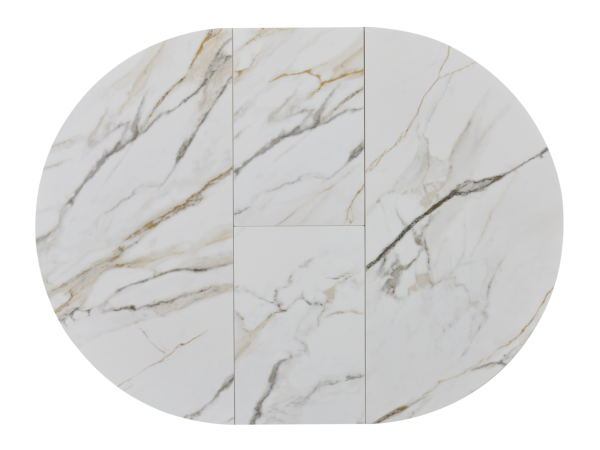 Керамічний стіл Маре TML-1330 калакатта голд + білий
