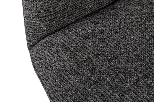 Стул поворотный R-185 антрацит + чёрный