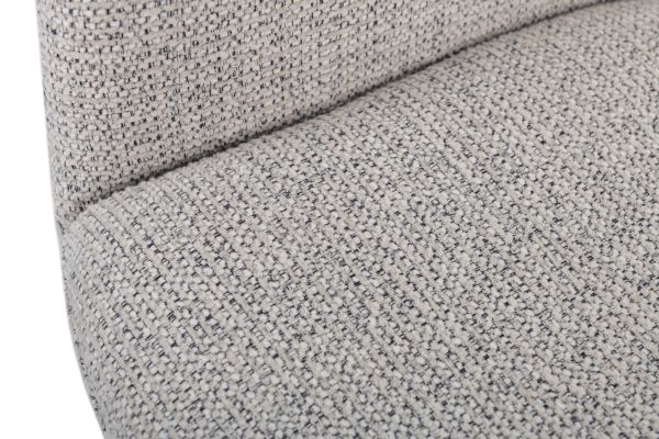 Стілець поворотний R-185 сивий + білий