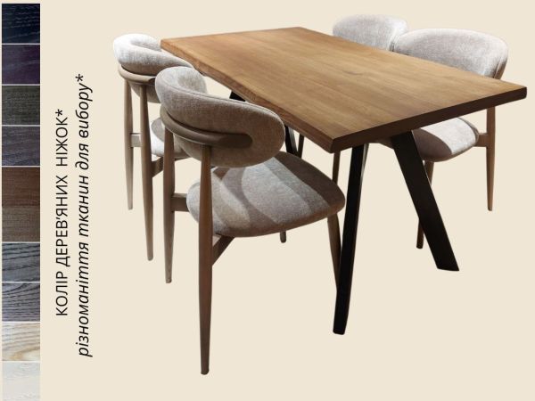 Дерев’яні стільці для дому та закладів - фото 5