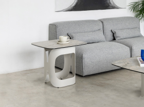 Кофейный стол "Арно" сілвер ривер + айвори