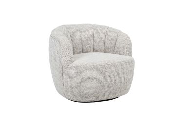 Поворотне крісло Верона сніжний графіт