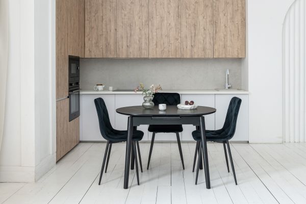 Керамічний стіл TM-85 чорний онікс + чорний - фото 2