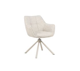 Стул поворотный R-69 френч ваниль + капучино