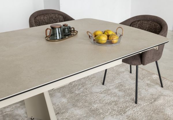 Керамический стол Вольтерра TML-1305 деликато беж + бежевий - фото 5