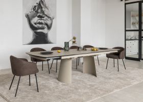 Керамический стол Вольтерра TML-1305 деликато беж + бежевий