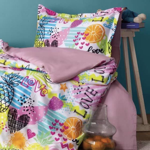 Комплект постільної білизни Issimo Home Lemonade 210 TC — сатин 100% бавовна